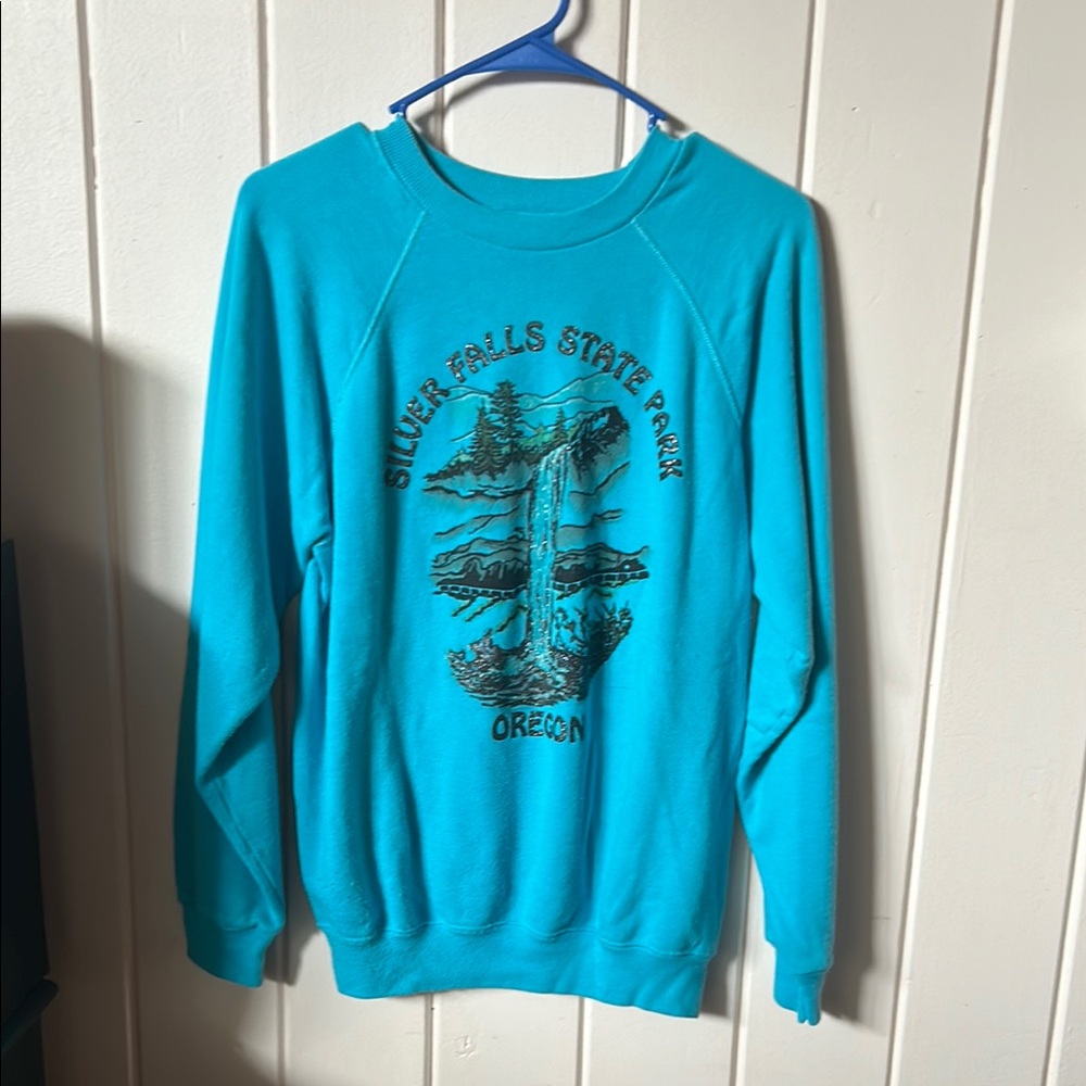 Vintage Silver Falls State Park Sweater